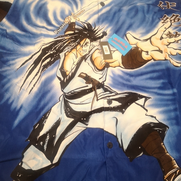 New Vintage anime samurai shirt - Picture 5 of 12